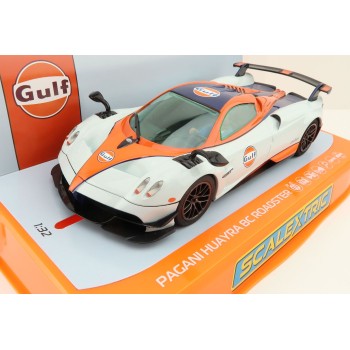 Scalextric C4335 Pagani Huayra BC Roadster - Gulf Edition Slot Car 1:32 Scale