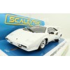 Scalextric C4336 Lamborghini Countach White Slot Car 1:32 Scale
