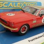 Scalextric C4339 Ford Mustang - Alan Mann Racing - Henry Mann & Steve Soper Slot Car 1:32 Scale