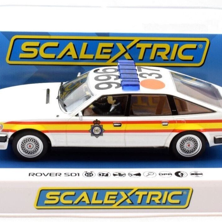Scalextric C4342 Rover SD1 - Police Edition Slot Car 1:32 Scale