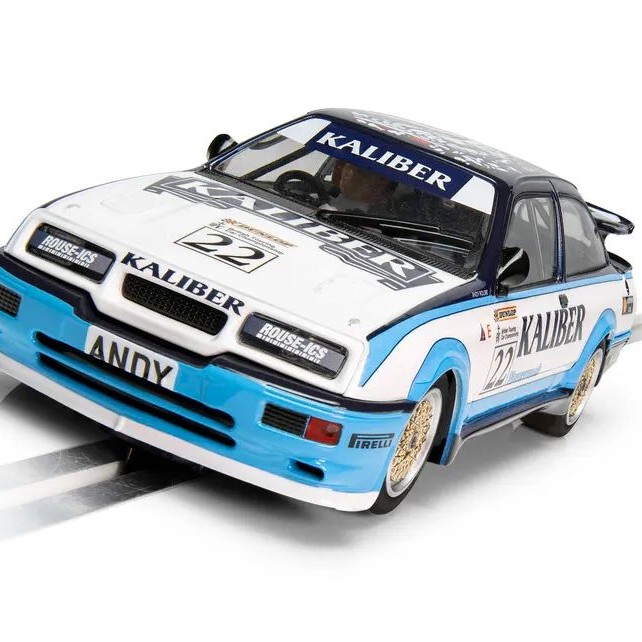 Scalextric C4343 Ford Sierra RS500 - BTCC 1988 - Andy Rouse Slot Car 1:32 Scale