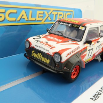 Scalextric C4344 Mini Miglia - JRT Racing Team - Andrew Jordan Slot Car 1:32 Scale