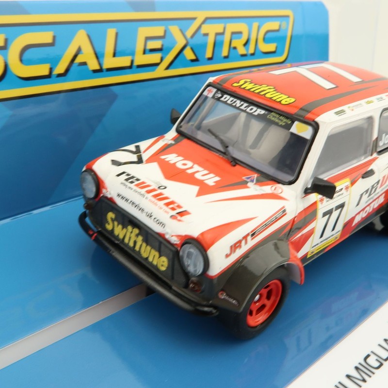 Scalextric C4344 Mini Miglia - JRT Racing Team - Andrew Jordan Slot Car 1:32 Scale
