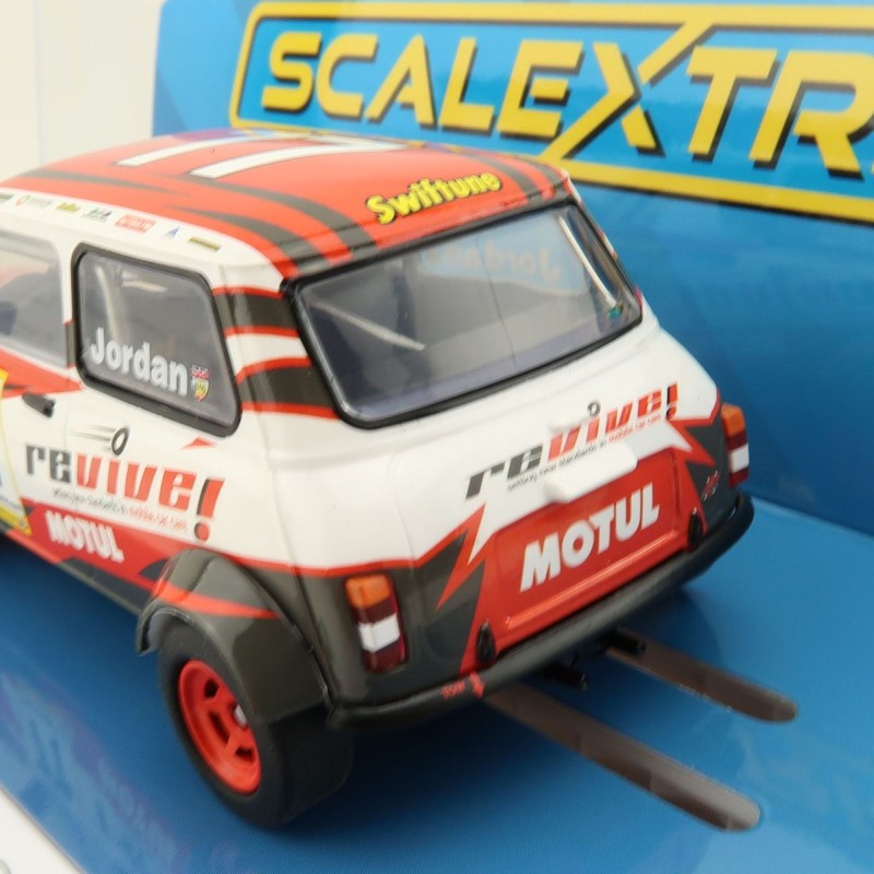 Scalextric C4344 Mini Miglia - JRT Racing Team - Andrew Jordan Slot Car 1:32 Scale