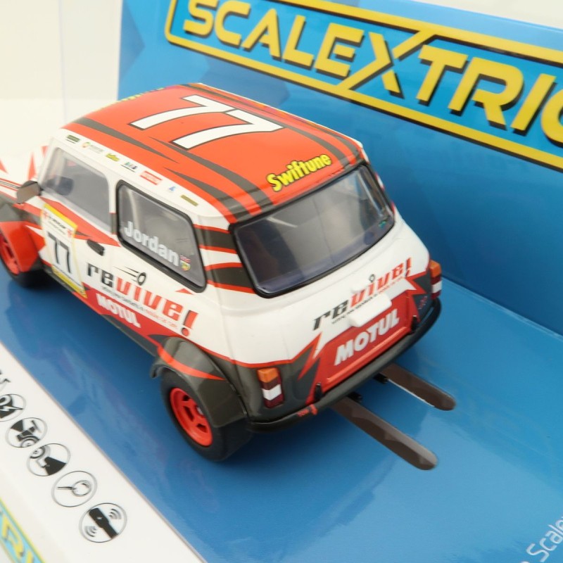 Scalextric C4344 Mini Miglia - JRT Racing Team - Andrew Jordan Slot Car 1:32 Scale