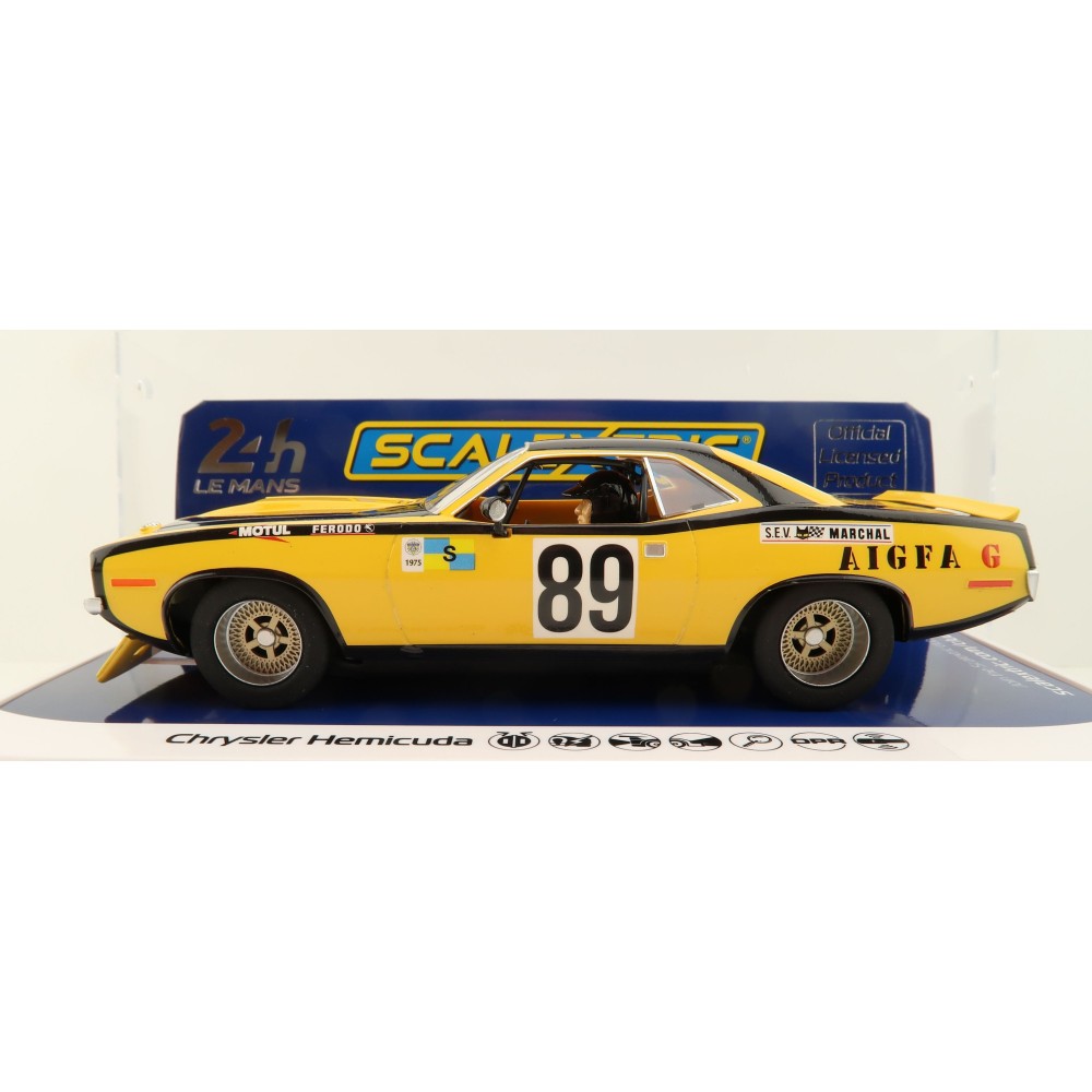 Scalextric C4345 Chrysler Hemicuda - LeMans 24 Hours 1975 Slot Car 1:32 Scale