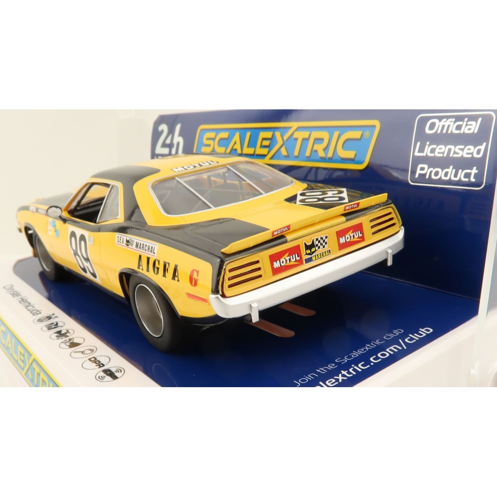 Scalextric C4345 Chrysler Hemicuda - LeMans 24 Hours 1975 Slot Car 1:32 Scale