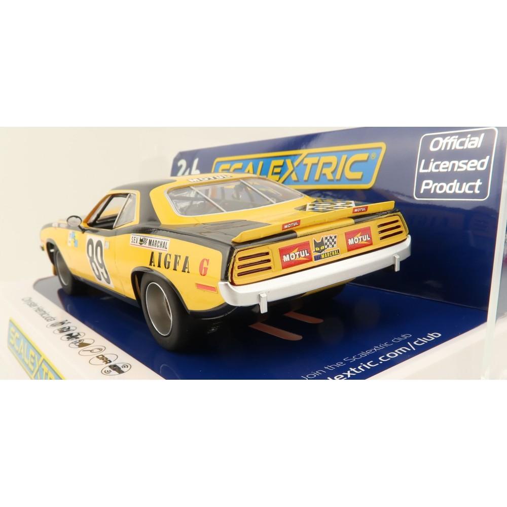 Scalextric C4345 Chrysler Hemicuda - LeMans 24 Hours 1975 Slot Car 1:32 Scale
