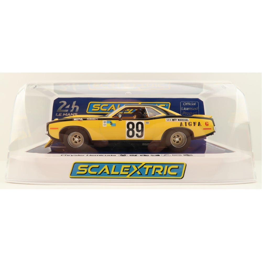 Scalextric C4345 Chrysler Hemicuda - LeMans 24 Hours 1975 Slot Car 1:32 Scale