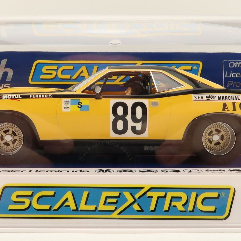 Scalextric C4345 Chrysler Hemicuda - LeMans 24 Hours 1975 Slot Car 1:32 Scale
