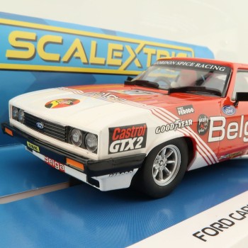 Scalextric C4349 Ford Capri MKIII - Spa 24hrs 1978 Winner Slot Car 1:32 Scale