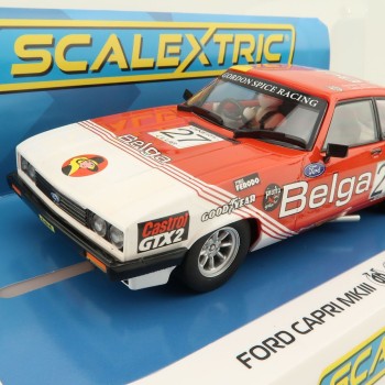Scalextric C4349 Ford Capri MKIII - Spa 24hrs 1978 Winner Slot Car 1:32 Scale