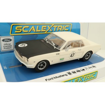Scalextric C4353 Ford Mustang - Bill and Fred Shepherd - Goodwood Revival Slot Car 1:32 Scale