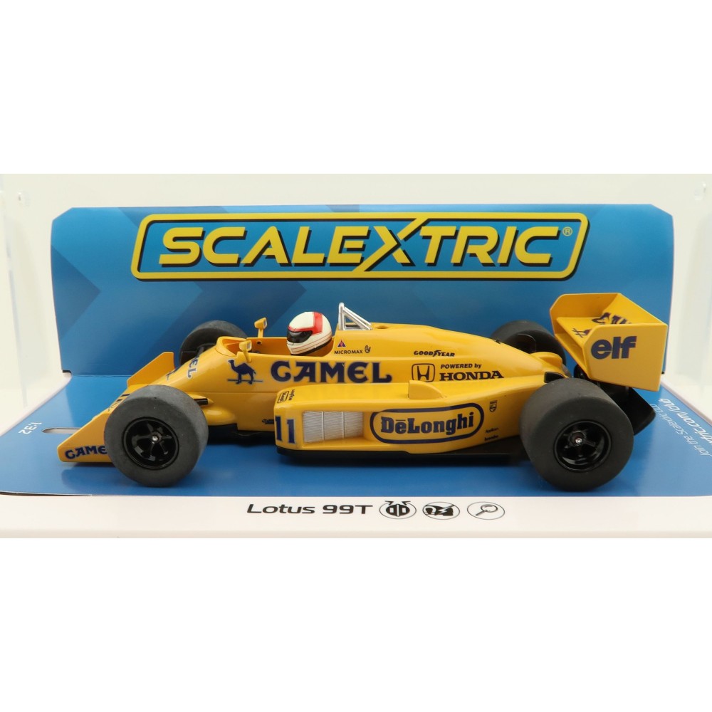 Scalextric C4355 Lotus 99T – Monaco GP 1987 – Satoru Nakijima Slot Car 1:32 Scale