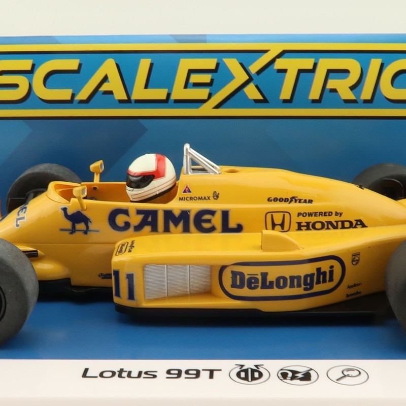 Scalextric C4355 Lotus 99T – Monaco GP 1987 – Satoru Nakijima Slot Car 1:32 Scale