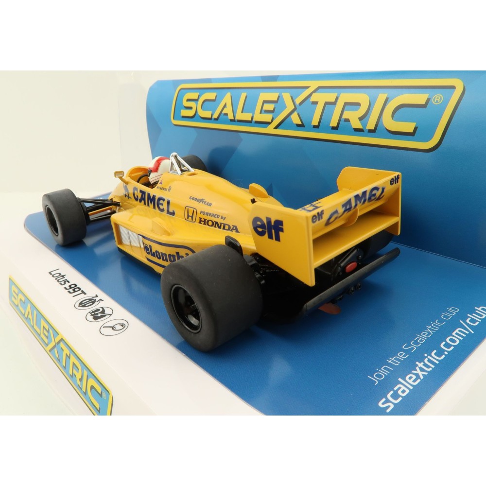 Scalextric C4355 Lotus 99T – Monaco GP 1987 – Satoru Nakijima Slot Car 1:32 Scale