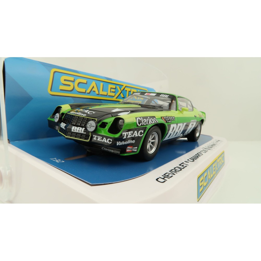 Scalextric C4358 Chevrolet Camaro Z28 - Spa 24 hours 1981 Slot Car 1:32 Scale