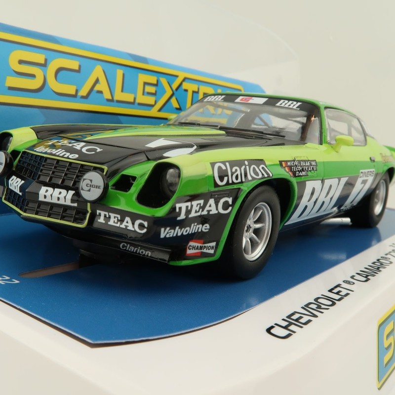 Scalextric C4358 Chevrolet Camaro Z28 - Spa 24 hours 1981 Slot Car 1:32 Scale