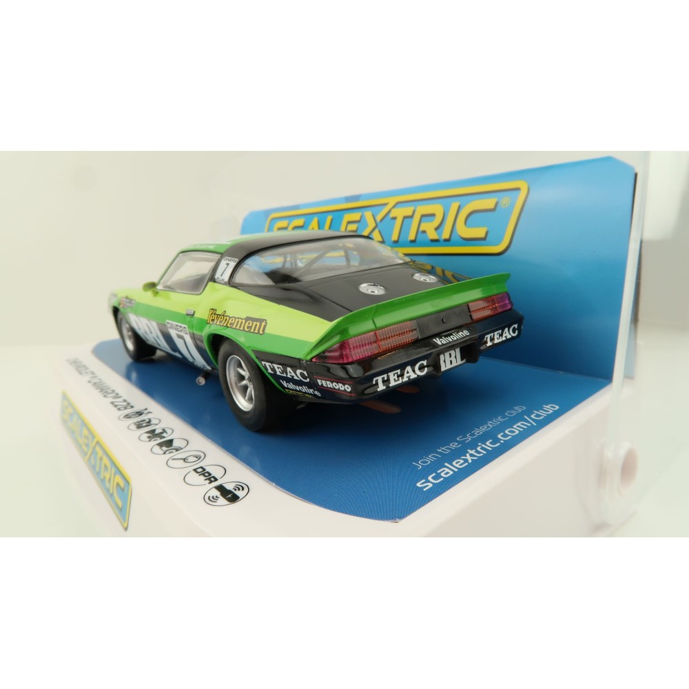 Scalextric C4358 Chevrolet Camaro Z28 - Spa 24 hours 1981 Slot Car 1:32 Scale