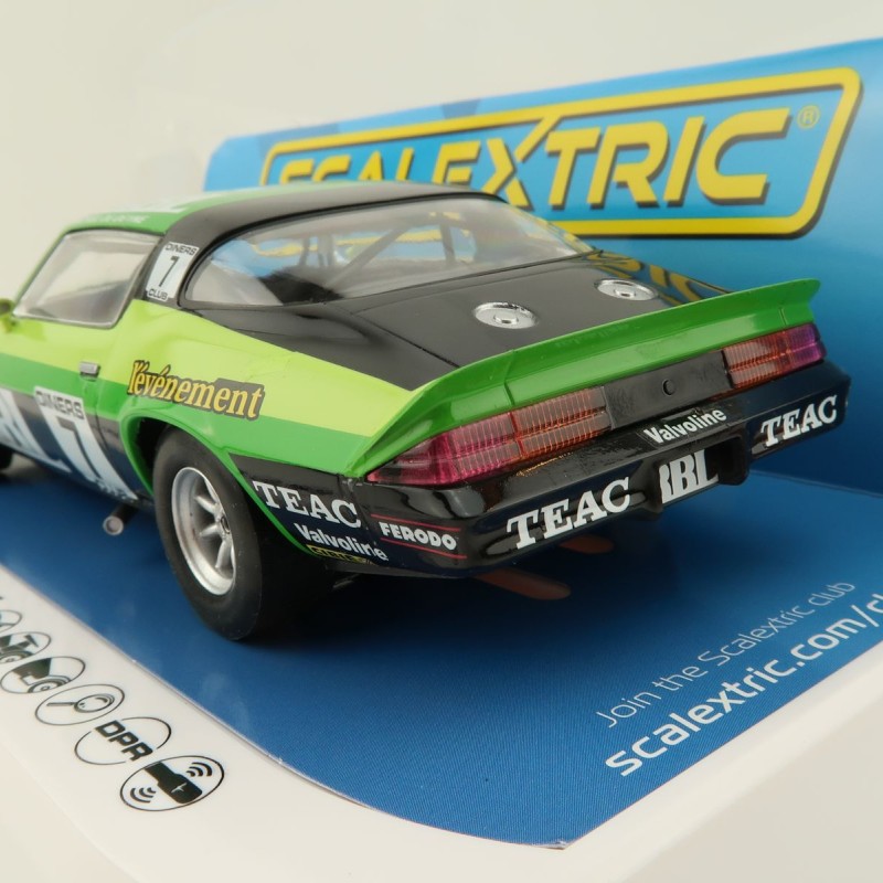 Scalextric C4358 Chevrolet Camaro Z28 - Spa 24 hours 1981 Slot Car 1:32 Scale