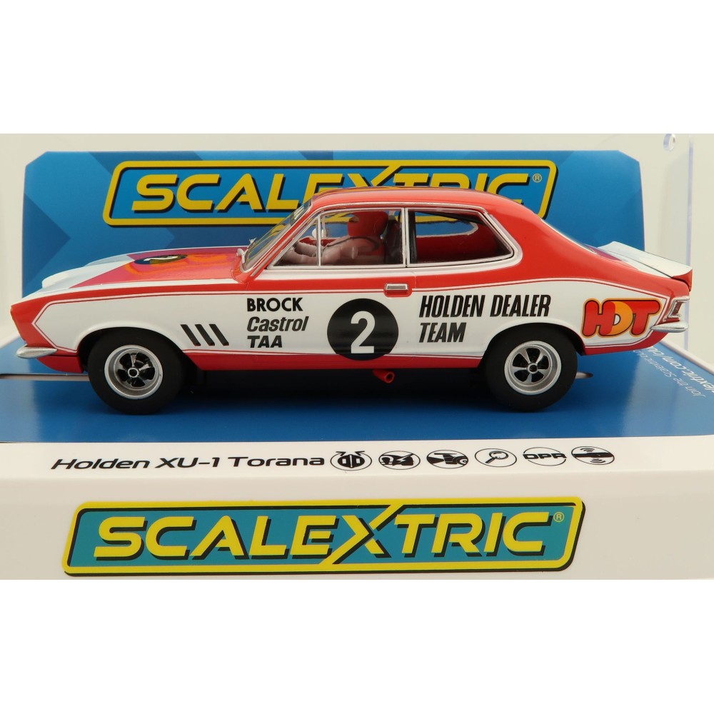 Scalextric C4362 1974 Holden Torana XU-1 ATCC Winner No 2 Peter Brock Slot Car 1:32 Scale 