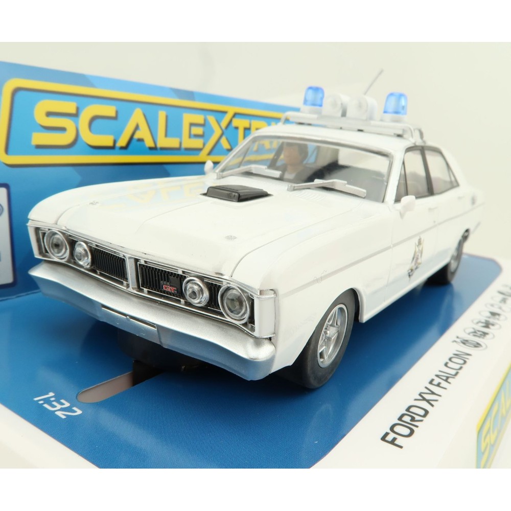 Scalextric C4365 Ford XY Falcon Victorian Police Car Slot Car AU Exclusive 1:32 Scale 