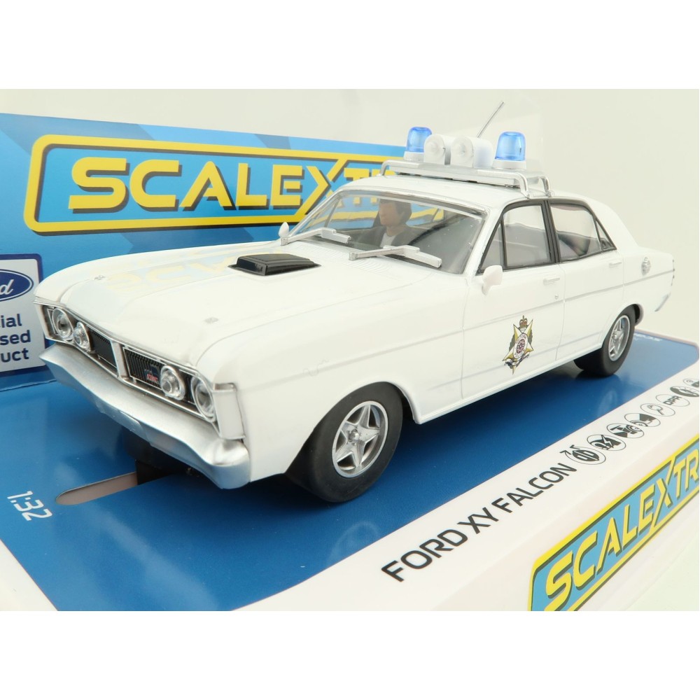 Scalextric C4365 Ford XY Falcon Victorian Police Car Slot Car AU Exclusive 1:32 Scale 