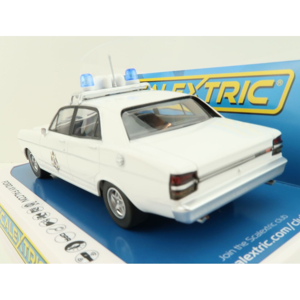 Scalextric C4365 Ford XY Falcon Victorian Police Car Slot Car AU Exclusive 1:32 Scale 