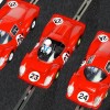 Scalextric C4391A 1967 Daytona 24 Slot Car Triple Ferrari Pack Limited Edition 2000 only
