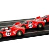 Scalextric C4391A 1967 Daytona 24 Slot Car Triple Ferrari Pack Limited Edition 2000 only