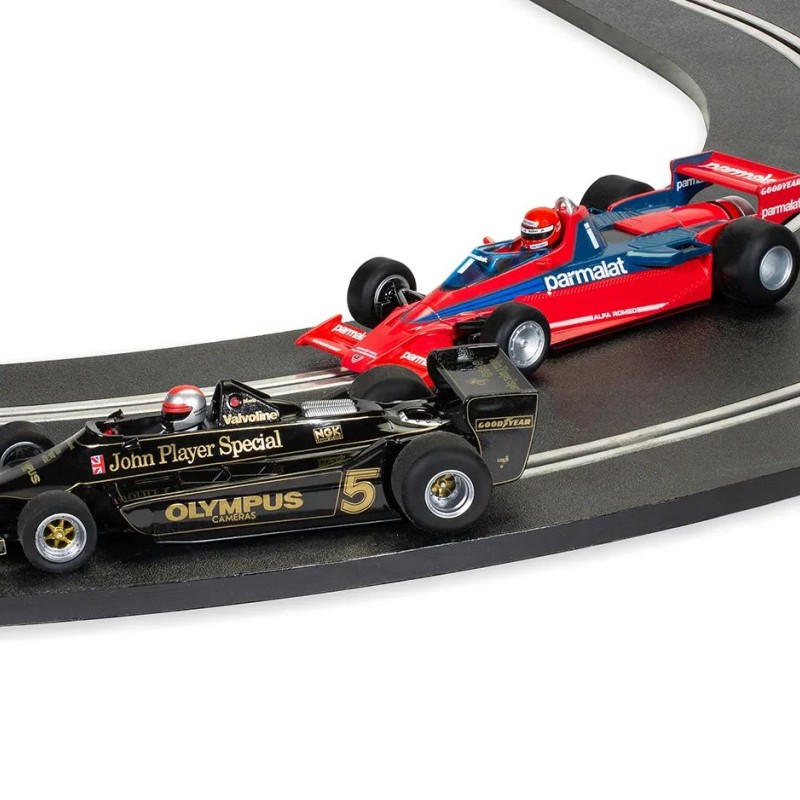 Scalextric C4392A 1978 Swedish Grand Prix Slot Car Twin Pack Limited Edition 1:32 Scale