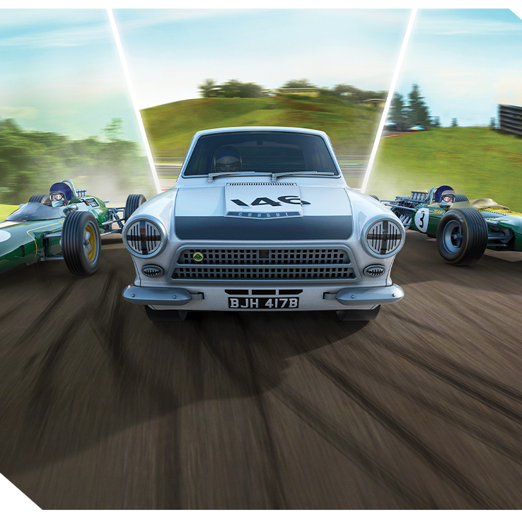 Scalextric C4395A The Legend of Jim Clark Slot Car Triple Pack Limited Edition 