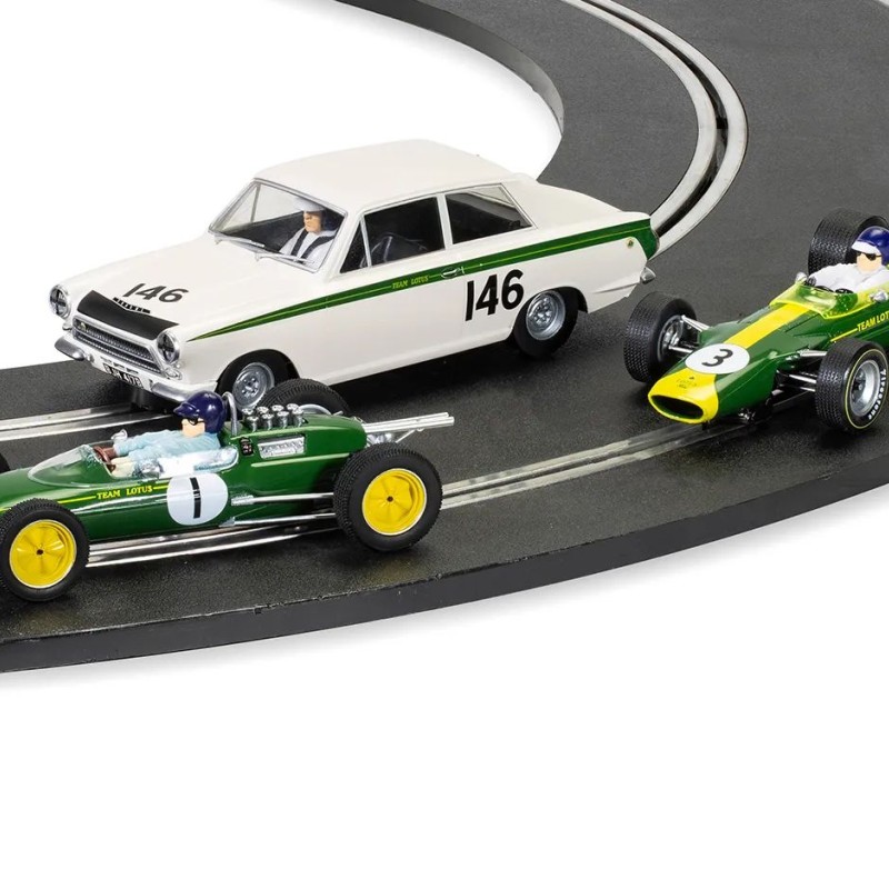 Scalextric C4395A The Legend of Jim Clark Slot Car Triple Pack Limited Edition 
