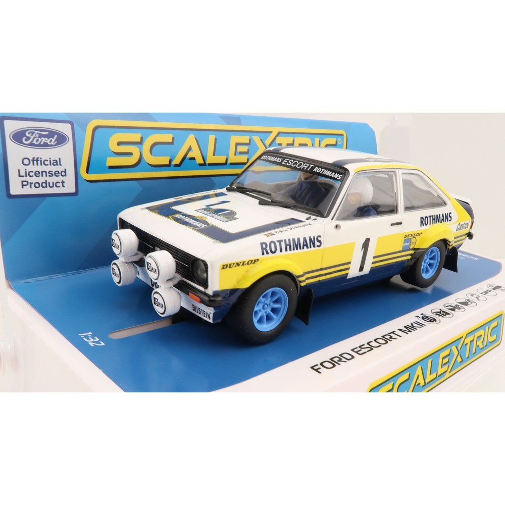 Scalextric C4396 Ford Escort MK2 - Acropolis Rally 1979 Slot Car 1:32 Scale 