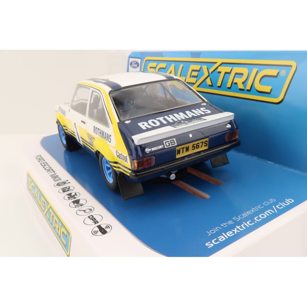 Scalextric C4396 Ford Escort MK2 - Acropolis Rally 1979 Slot Car 1:32 Scale 