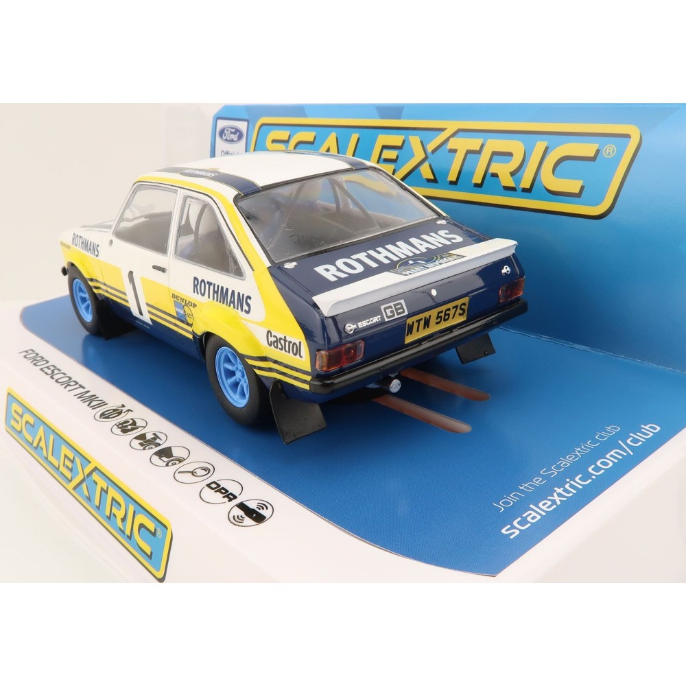 Scalextric C4396 Ford Escort MK2 - Acropolis Rally 1979 Slot Car 1:32 Scale 