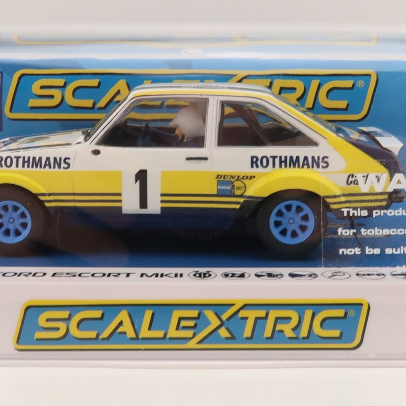 Scalextric C4396 Ford Escort MK2 - Acropolis Rally 1979 Slot Car 1:32 Scale 