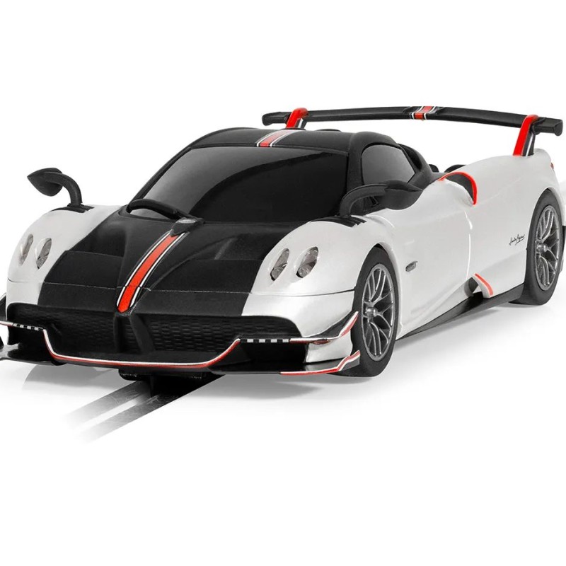 Scalextric C4399 - Pagani Huayra BC Roadster - Metallic Pearl White Slot Car 1:32 Scale