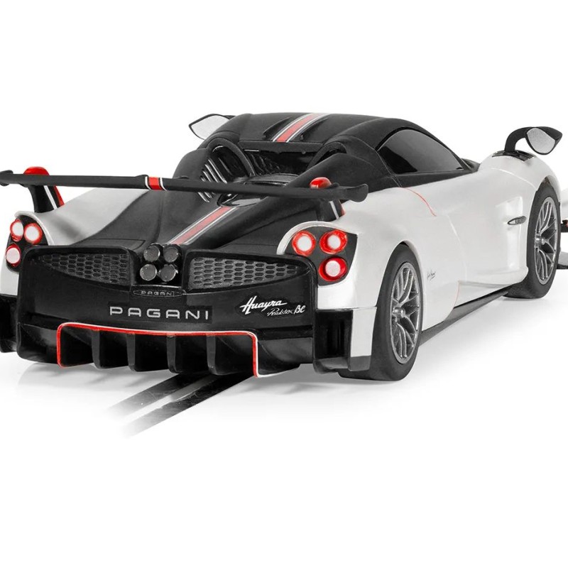 Scalextric C4399 - Pagani Huayra BC Roadster - Metallic Pearl White Slot Car 1:32 Scale