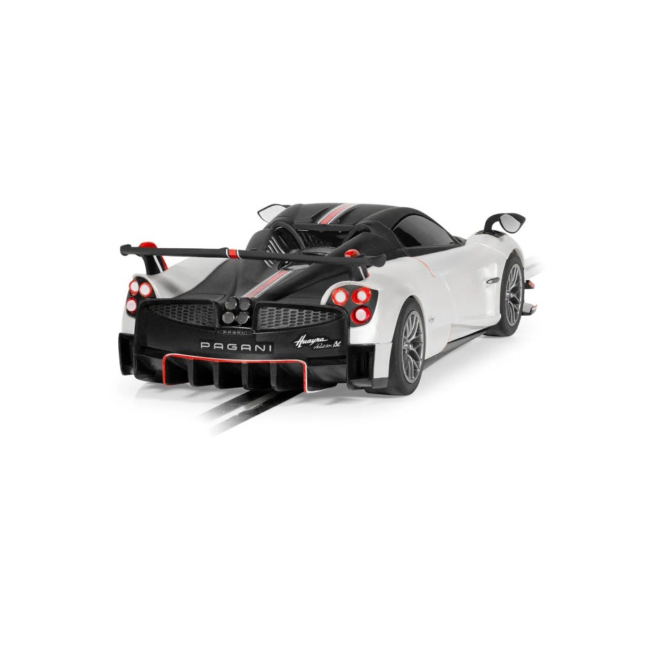 Scalextric C4399 - Pagani Huayra BC Roadster - Metallic Pearl White Slot Car 1:32 Scale