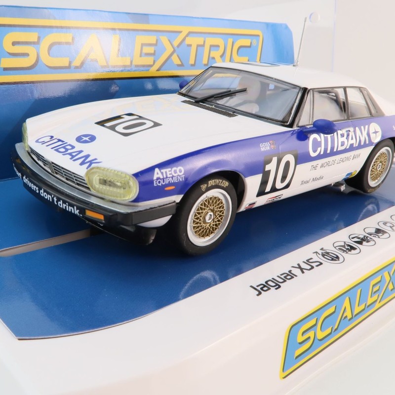 Scalextric C4400 Australian Jaguar XJS 1986 Bathurst 1000 Goss / Muir Slot Car 1:32 Scale