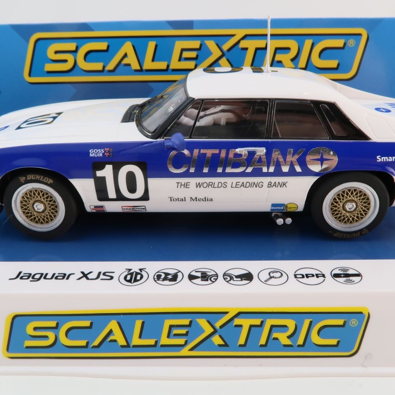Scalextric C4400 Australian Jaguar XJS 1986 Bathurst 1000 Goss / Muir Slot Car 1:32 Scale