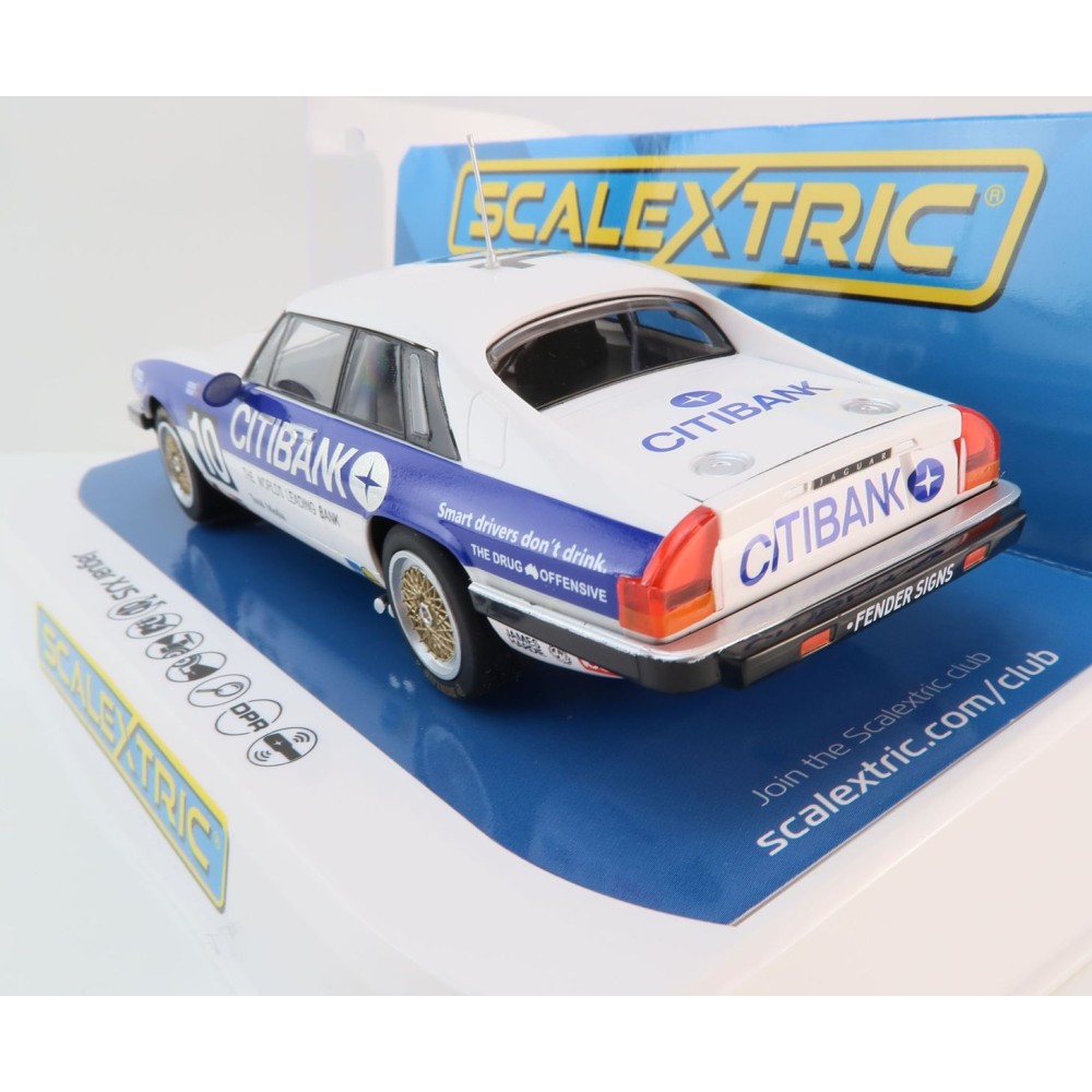 Scalextric C4400 Australian Jaguar XJS 1986 Bathurst 1000 Goss / Muir Slot Car 1:32 Scale