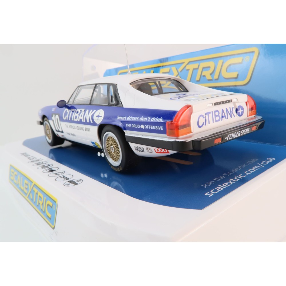 Scalextric C4400 Australian Jaguar XJS 1986 Bathurst 1000 Goss / Muir Slot Car 1:32 Scale