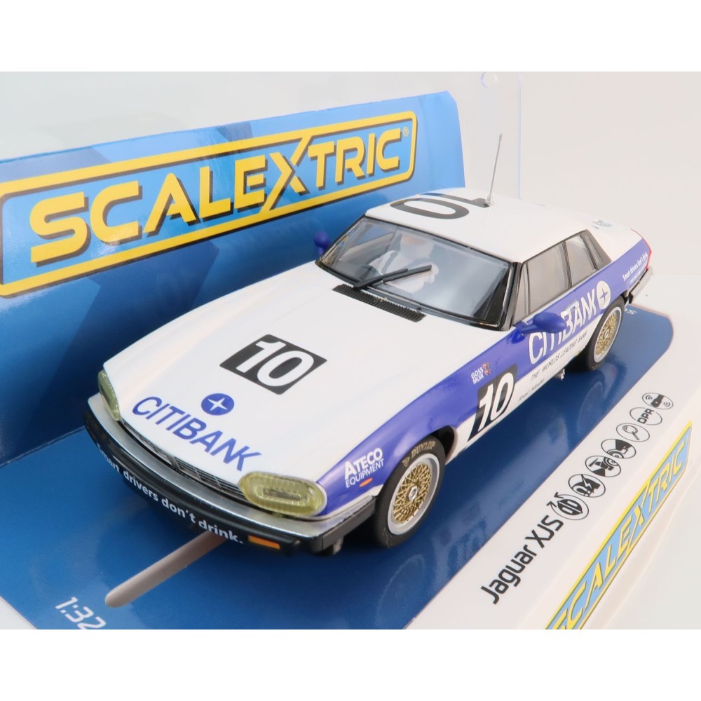 Scalextric C4400 Australian Jaguar XJS 1986 Bathurst 1000 Goss / Muir Slot Car 1:32 Scale