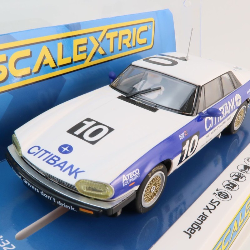 Scalextric C4400 Australian Jaguar XJS 1986 Bathurst 1000 Goss / Muir Slot Car 1:32 Scale