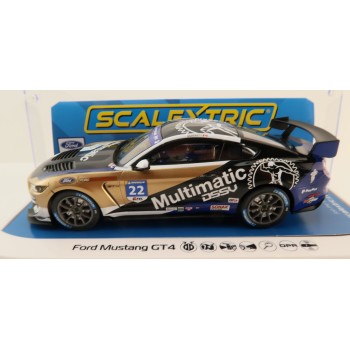 Scalextric C4403 Ford Mustang GT4 Canadian GT 2021 Multimatic Motorsport Slot Car 1:32 Scale