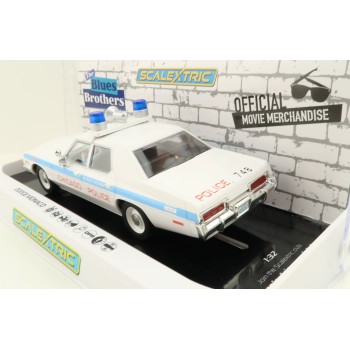 Scalextric C4407 Dodge Monaco - Blues Brothers - Chicago Police Slot Car 1:32 Scale