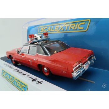 Scalextric C4408 Dodge Monaco Chicago Fire Department Slot Car 1:32 Scale