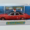 Scalextric C4408 Dodge Monaco Chicago Fire Department Slot Car 1:32 Scale
